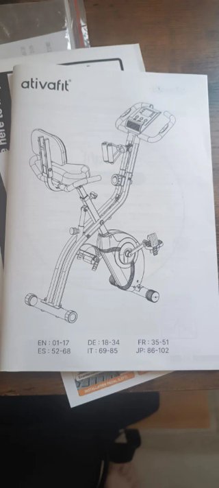 Bicicleta Estática Ativafit.