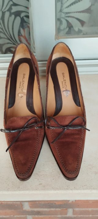 Scarpe Balenciaga marroni taglia 36