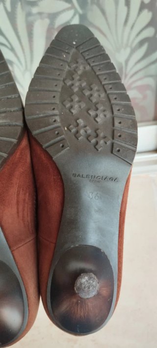 Scarpe Balenciaga marroni taglia 36