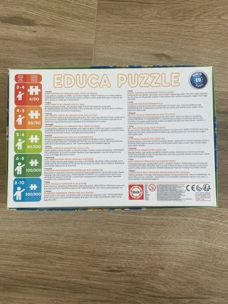 Puzzle Mundo 200 Piezas Educa