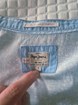 Vestido Verano Manga Sisa Pepe Jeans Azul