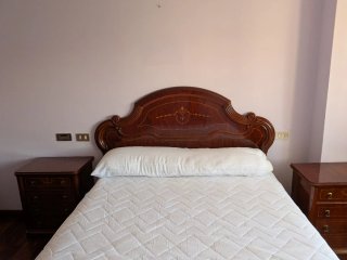 Cama Matrimonio Madera Diseño Clásico