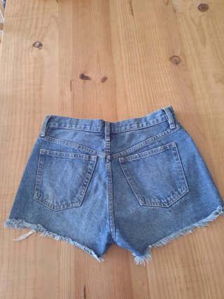 Shorts vaqueros Mango desgastados