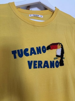 Camiseta Tucano Verano Amarilla