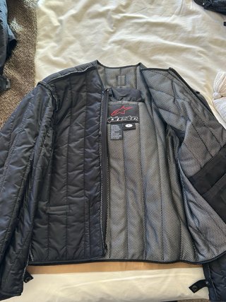 Chaqueta Moto Alpinestars Talla L con Forro