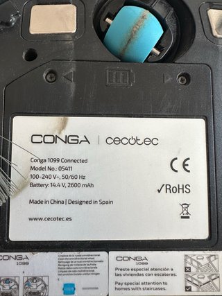 Robot Aspirador Cecotec Conga 1099