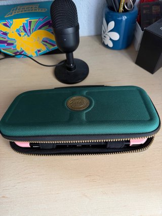 Nintendo Switch Rosa + Juegos + funda