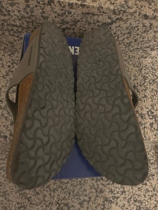 Sandalias Birkenstock Marrón/Gris