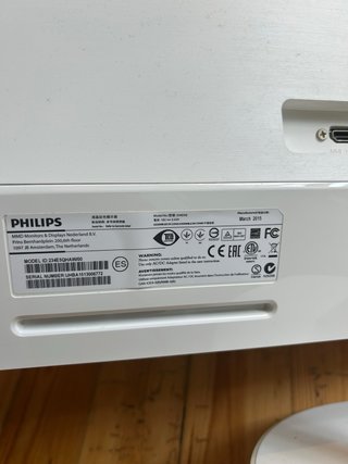 Pantalla PC 25” Blanco