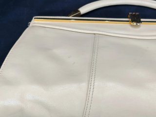 Pochette vintage anni 80 beige oro