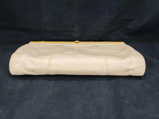 Pochette vintage anni 80 beige oro