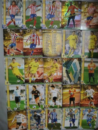 Cartas Fútbol Mundicromo 2010