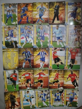Cartas Fútbol Mundicromo 2010