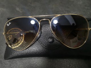 Gafas de sol Ray-Ban Aviator doradas