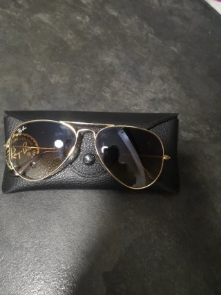 Gafas de sol Ray-Ban Aviator doradas