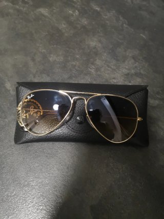 Gafas de sol Ray-Ban Aviator doradas