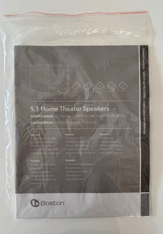 Boston Acoustics SoundWare XS SE 5.1 Home Cinema