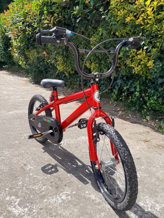Bicicleta infantil roja 16 pulgadas