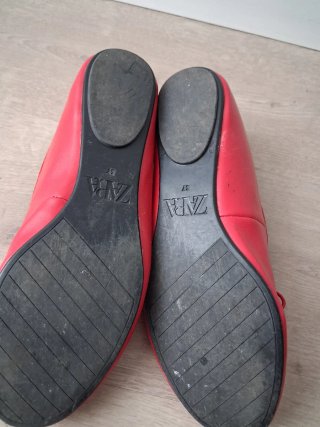 Bailarinas Zara Rojas Talla 37