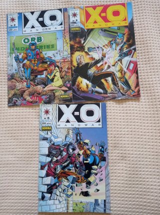 Lote cómics X-O Manowar
