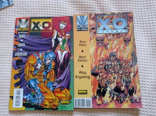 Lote cómics X-O Manowar