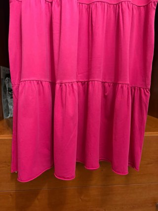 Vestito fucsia a balze  My Style taglia unica