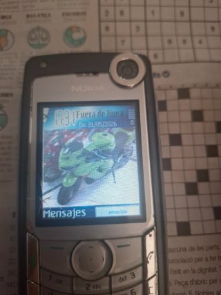 Teléfono Móvil Nokia 6680 Negro