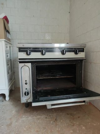 Horno industrial 4 fogones