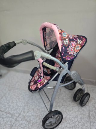 Carrito de juguete floral