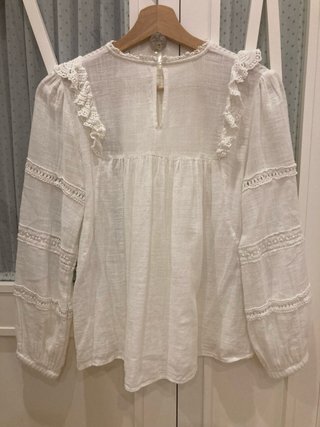 Blusa encajes Zara Kids