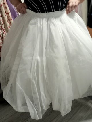 Traje de huertana azul
