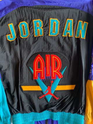 Vintage 90s Nike Air Jordan 3 Windbreaker Jacket