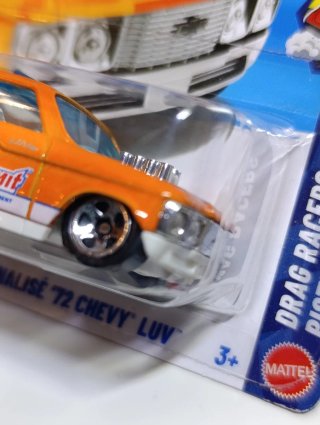CHEVY LUV CUSTOM PERSONALIZE DEL 72 1/64 HOTWHEELS