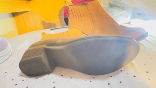 Botines Redlove Mujer Marrones/Amarillos