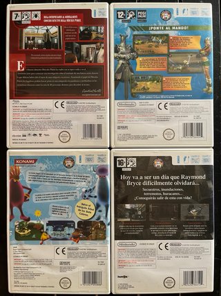 Juegos Wii 15€/unidad