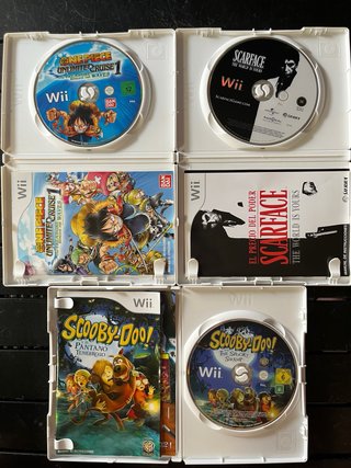 Juegos Wii 15€/unidad