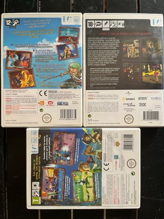 Juegos Wii 15€/unidad