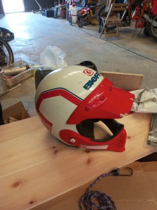 Casco Bieffe motocross vintage