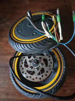 Ruedas patinete eléctrico con disco