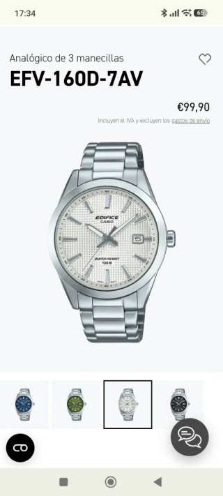 Reloj Casio Edifice