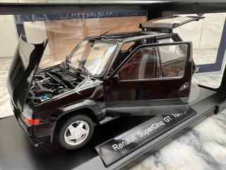 Renault 5 GT Turbo Norev 1:18 Negro
