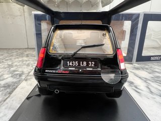 Renault 5 GT Turbo Norev 1:18 Negro