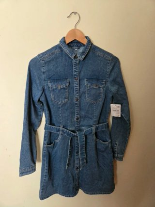 Vestido/Cazadora Vaquera Azul