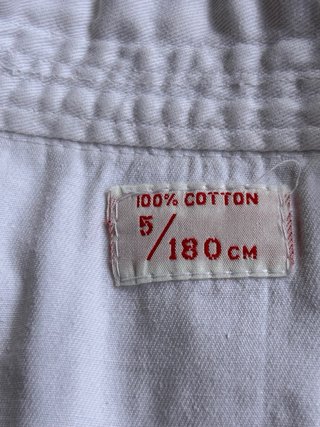 Kimono Taekwondo Blanco Talla 5
