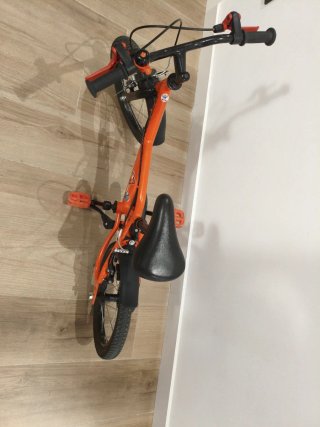Bicicleta infantil B'TWIN 16 naranja