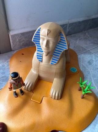 Playmobil Egipto Esfinge Momias Esqueleto