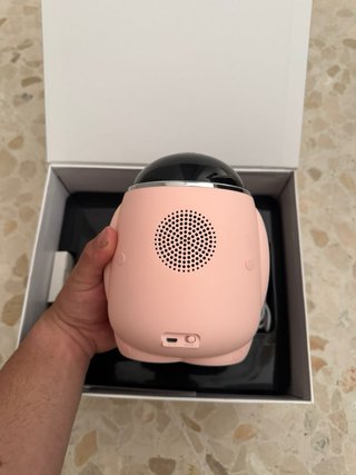 Altavoz Bluetooth Rosa y Negro