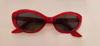 Gafas de sol Mango rojas y negras