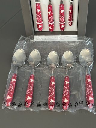 Set 24 Posate Excelsa Rosso