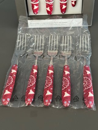 Set 24 Posate Excelsa Rosso